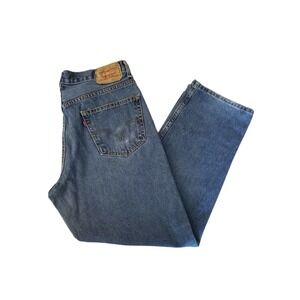 Levis 550 Men's‎ Jeans Size 34x30 (33x29.5) Relaxed Fit Straight Leg 100% Cotton
